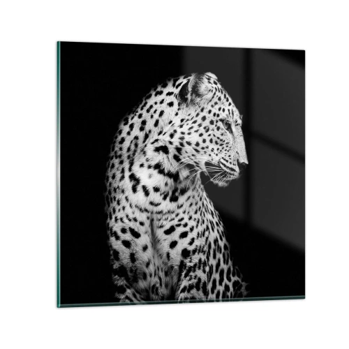 Cuadro sobre vidrio - Impresiones sobre Vidrio - El perfil derecho es perfecto - 30x30 cm