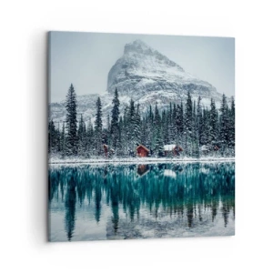 Cuadro sobre lienzo - Impresión de Imagen - Retiro canadiense - 50x50 cm