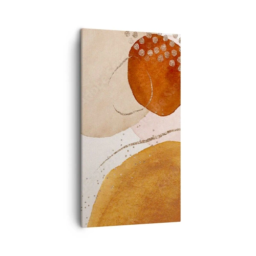 Cuadro sobre lienzo - Impresión de Imagen - Movimiento abstracto - 45x80 cm