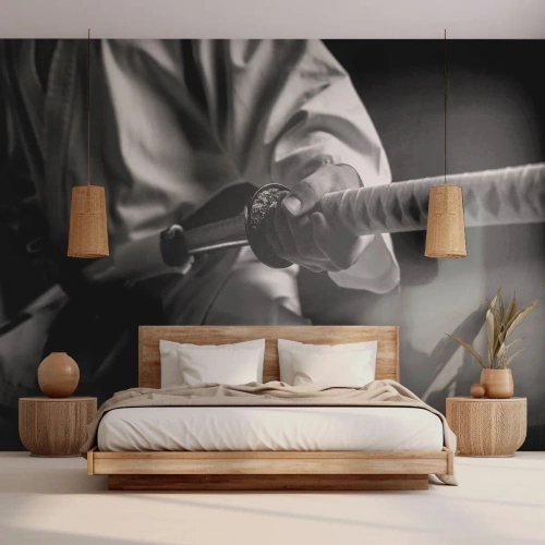 Fotomural Autadhesivo Deluxe Sticker - Alma de guerrero - espada samurai, Japón, Artes marciales - 350x256 cm
