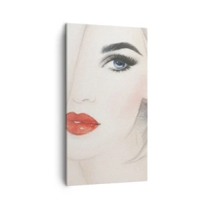 Cuadro sobre lienzo - Impresión de Imagen - Hipnotiza y embriaga - 45x80 cm