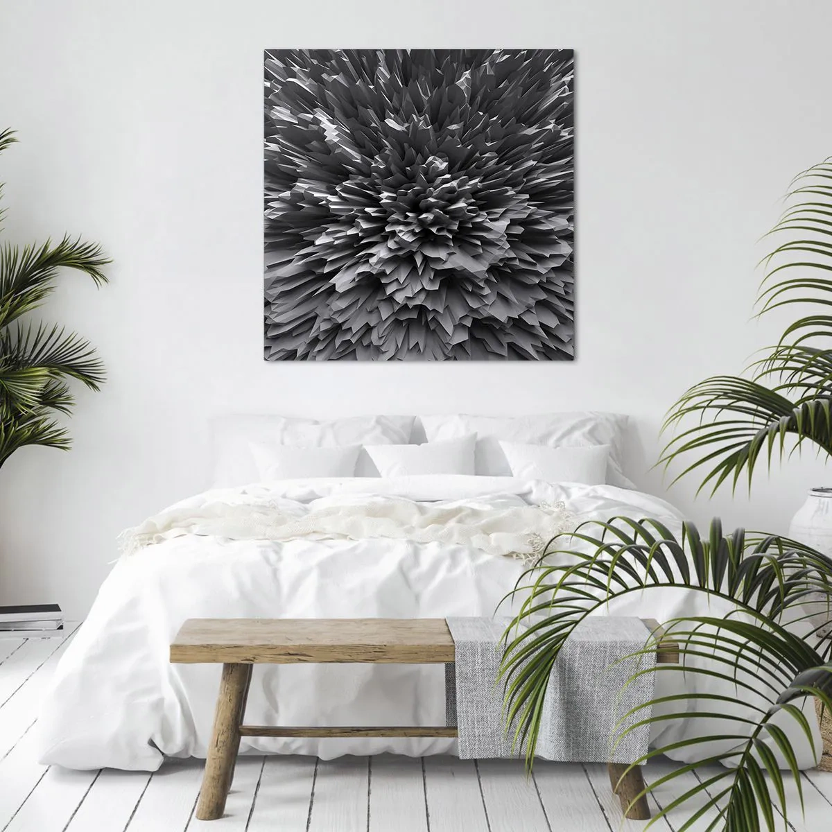 Cuadro sobre lienzo - Impresión de Imagen - No puede ser más afilado - 40x40 cm