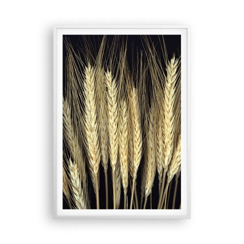 Póster en marco blanco - Magia rústica - 70x100 cm
