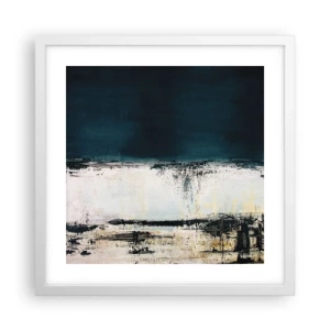 Póster en marco blanco - Composición horizontal - 40x40 cm