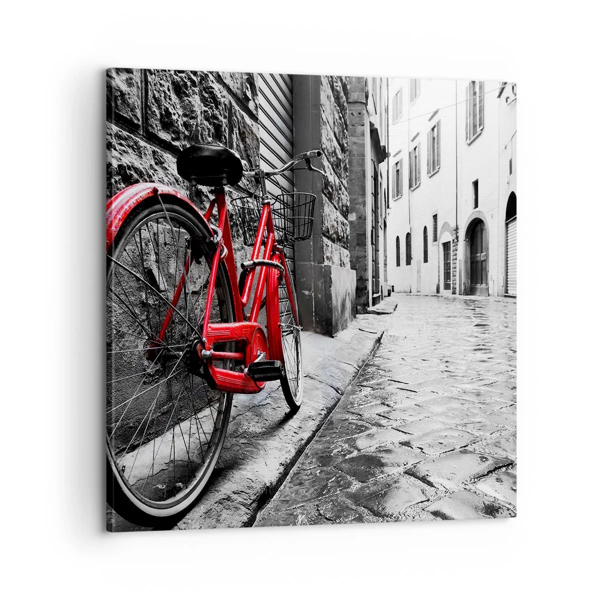 Cuadro sobre lienzo - Impresión de Imagen - La verdadera belleza no envejece - 60x60 cm