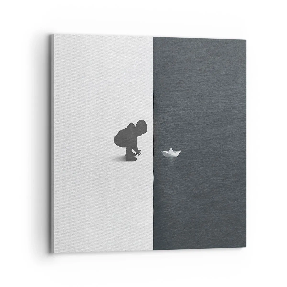 Cuadro sobre lienzo - Impresión de Imagen - Una gran expedición náutica - 70x70 cm