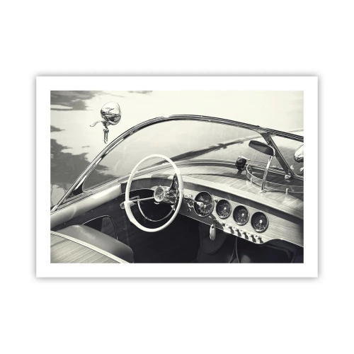 Póster - Tiempo para los ricos - 70x50 cm