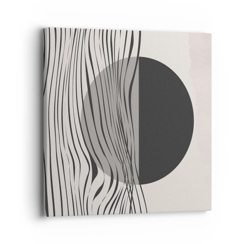 Cuadro sobre lienzo - Impresión de Imagen - Media composición - 40x40 cm