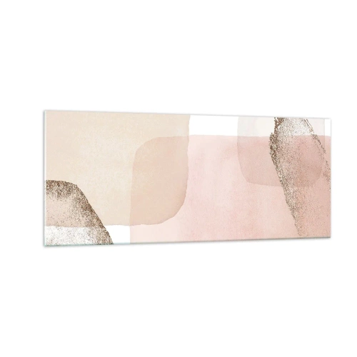 Cuadro sobre vidrio - Impresiones sobre Vidrio - Una mirada a través del color - 100x40 cm