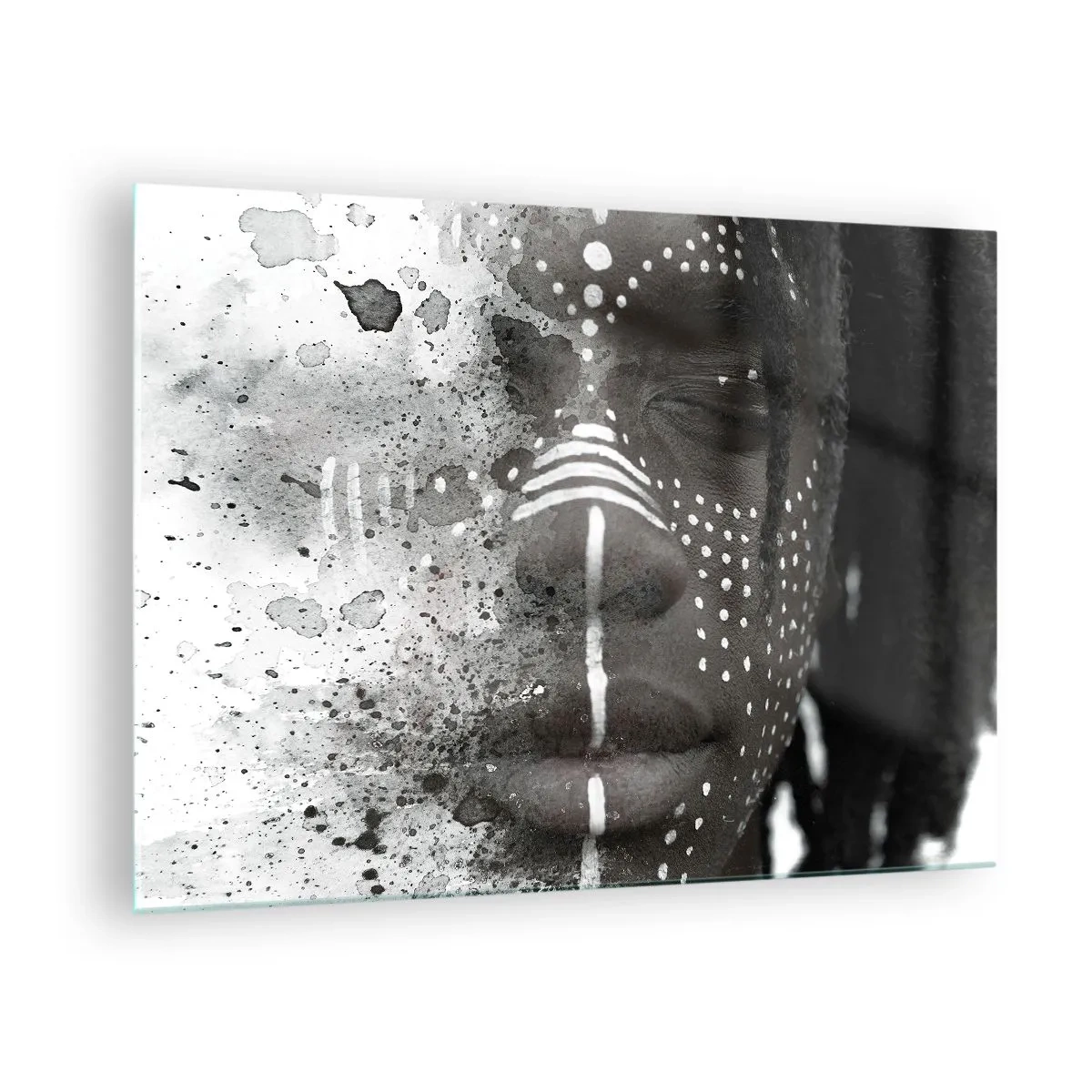 Cuadro sobre vidrio - Impresiones sobre Vidrio - Descubrimiento del espíritu original - 70x50 cm