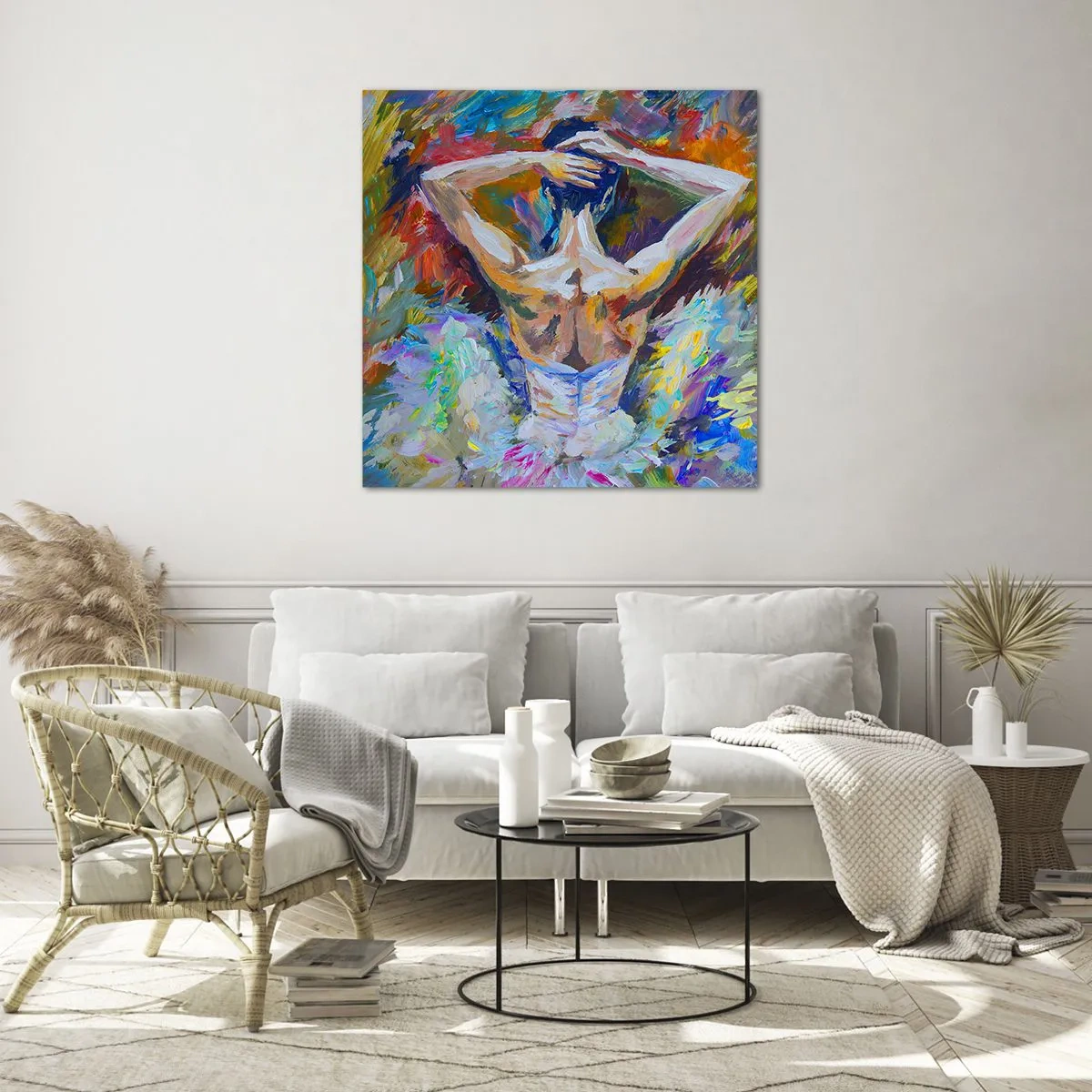 Cuadro sobre vidrio - Impresiones sobre Vidrio - Podría ser cualquier cosa - 60x60 cm
