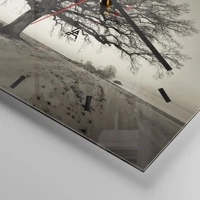 Esfera sin numeración, con rayas