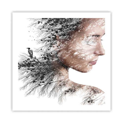 Póster - Espíritu del bosque - 60x60 cm