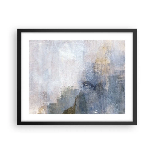 Póster en marco negro - Tonos de color - 50x40 cm