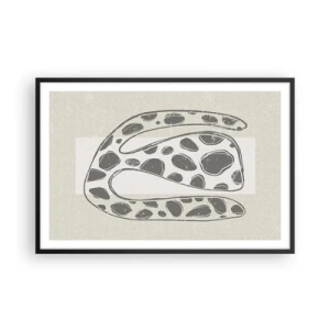 Póster en marco negro - Una criatura extraña - 91x61 cm