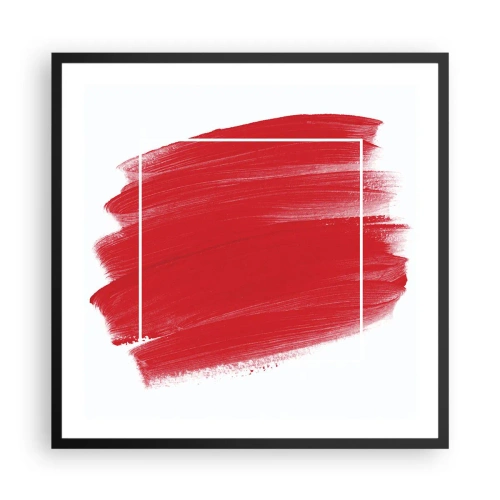 Póster en marco negro - Fuera del marco - 60x60 cm