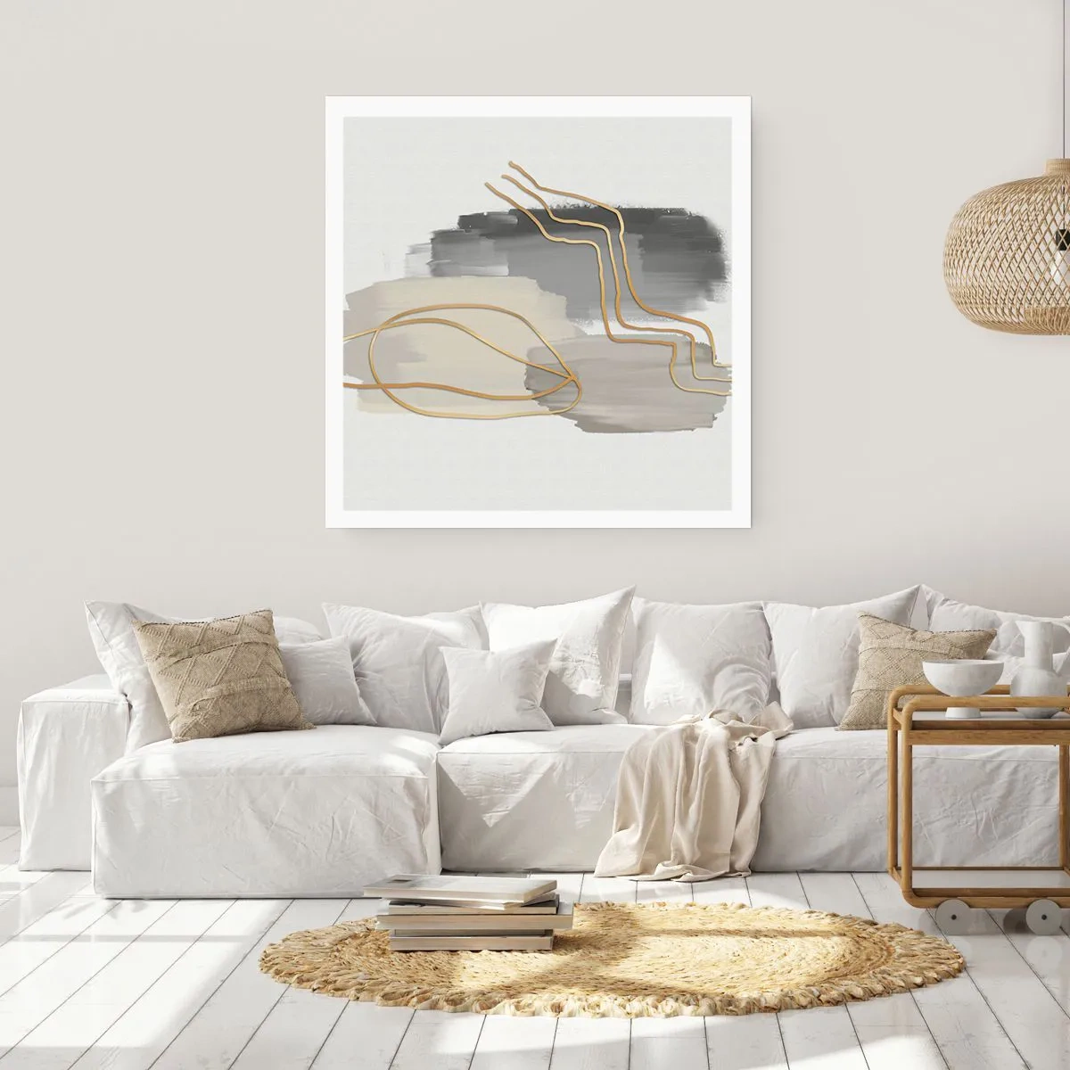 Póster - Persistencia y movimiento - 50x50 cm