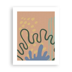 Póster - Abstracción: la diversidad de la naturaleza - 40x50 cm