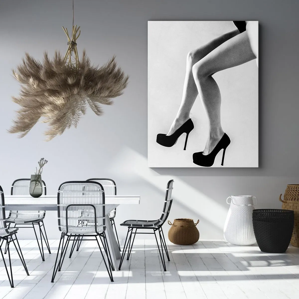 Cuadro sobre lienzo - Impresión de Imagen - Eterna feminidad - 80x120 cm