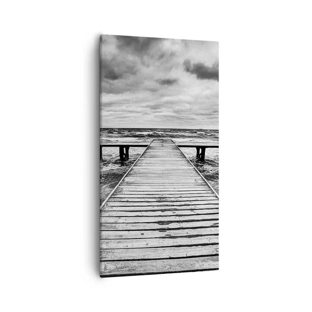 Cuadro sobre lienzo - Impresión de Imagen - Estoy esperando que sople el viento... - 55x100 cm