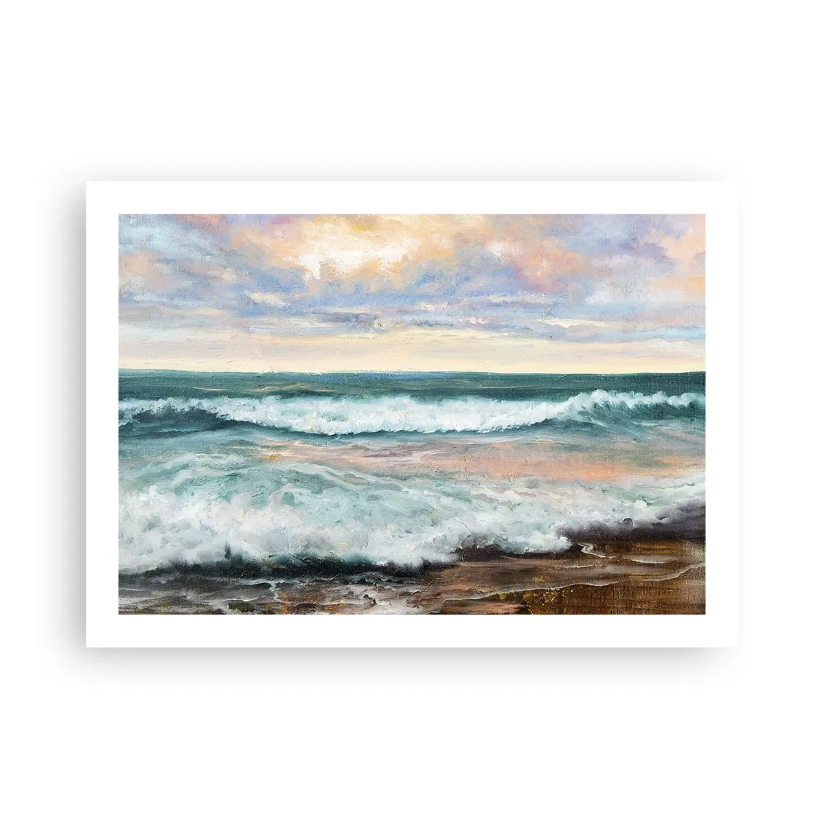 Póster - Aquí suavizarás tu alma - 70x50 cm