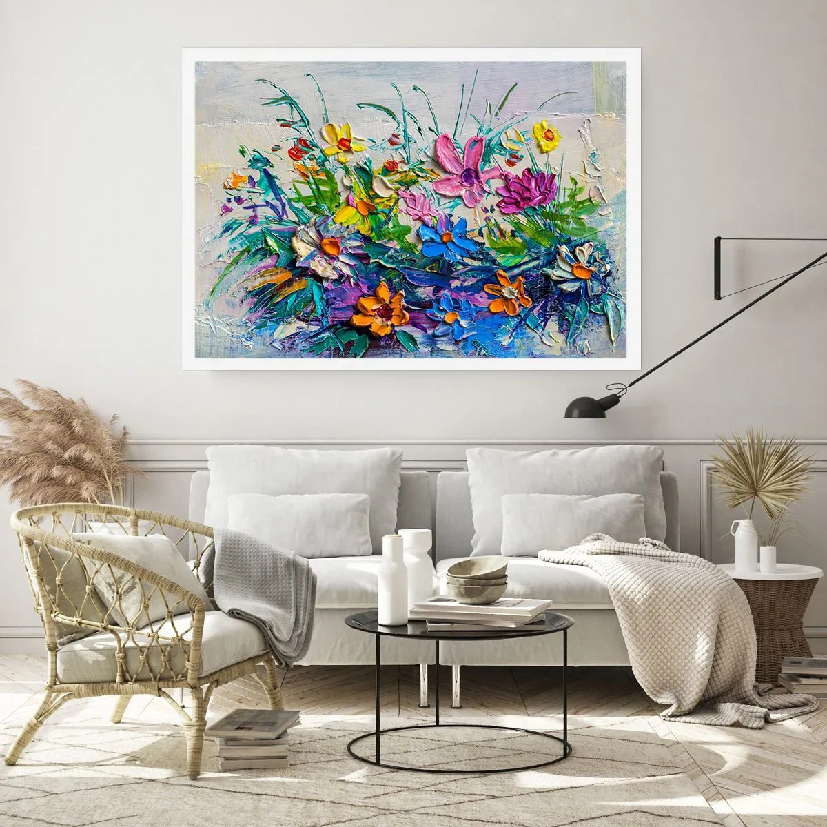 Póster - La energía de las flores - 70x50 cm