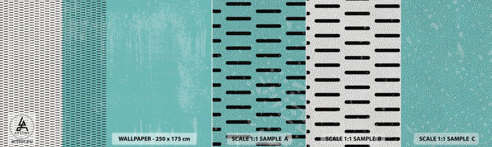 Muestra de fotomural Premium Sand - Composición equilibrada - Abstracción, Gráficos, Pedazo - 100x30 cm
