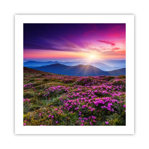 Póster - Dulce aroma a frescura - 50x50 cm