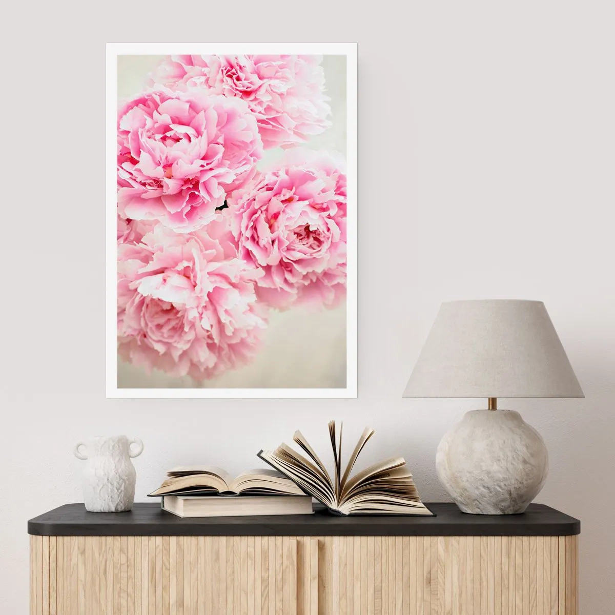 Póster - En el esplendor del rosa - 61x91 cm