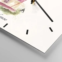 Esfera sin numeración, con rayas