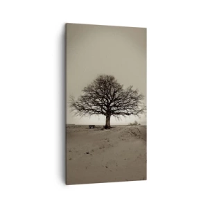 Cuadro sobre lienzo - Impresión de Imagen - De aquí a la eternidad - 45x80 cm