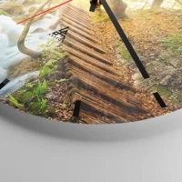 Esfera sin numeración, con rayas