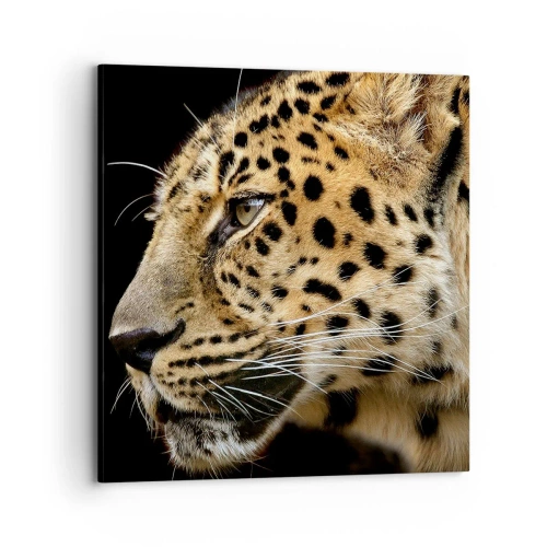 Cuadro sobre lienzo - Impresión de Imagen - Tranquilo, concentrado, preparado - 70x70 cm