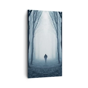 Cuadro sobre lienzo - Impresión de Imagen - Alto y claro - 45x80 cm