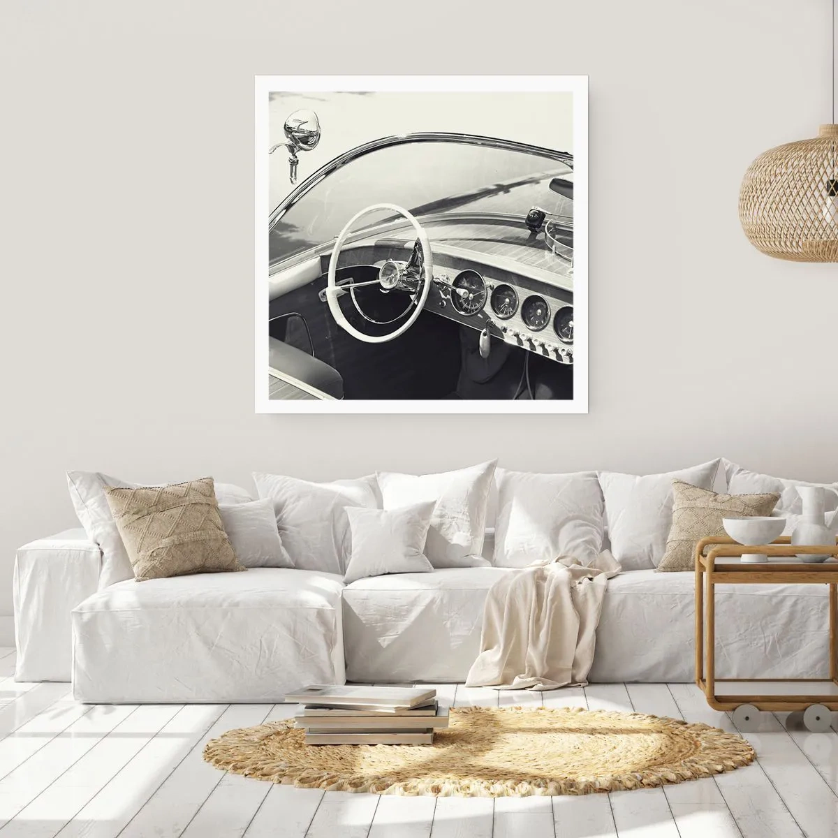 Póster - Tiempo para los ricos - 50x50 cm