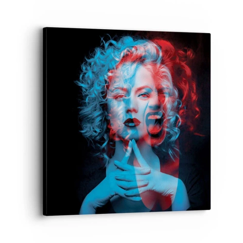 Cuadro sobre lienzo - Impresión de Imagen - Alter ego - 30x30 cm