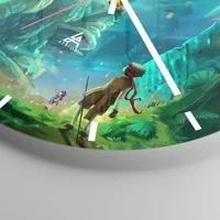 Esfera sin numeración, con rayas