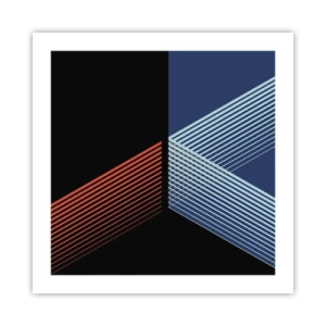 Póster - La rectitud - 50x50 cm