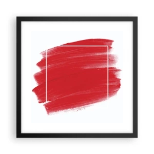 Póster en marco negro - Fuera del marco - 40x40 cm