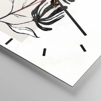 Esfera sin numeración, con rayas