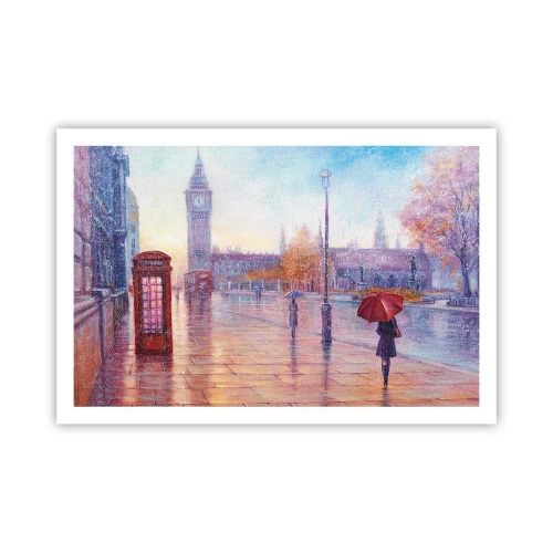 Póster - Un día de otoño en Londres - 91x61 cm