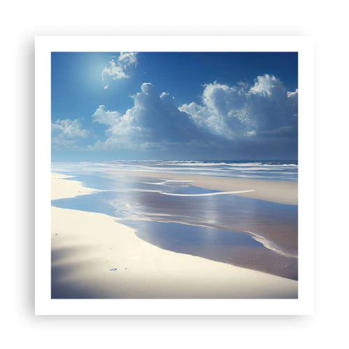 Póster - Vacaciones en el paraíso - 60x60 cm