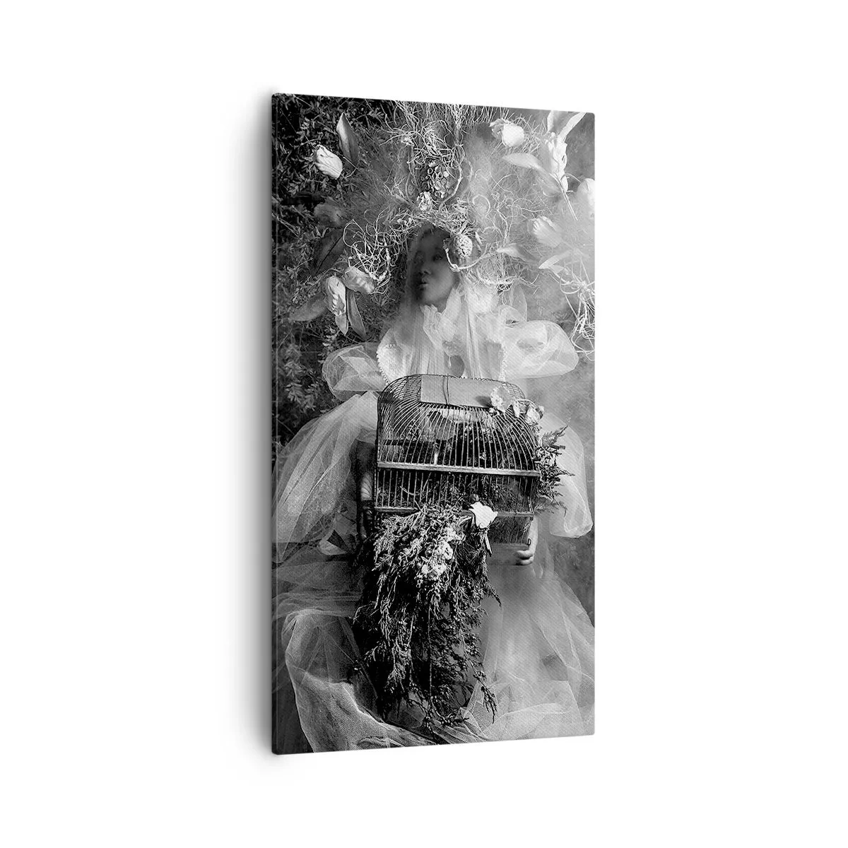 Cuadro sobre lienzo - Impresión de Imagen - La madre misma - La naturaleza - 55x100 cm
