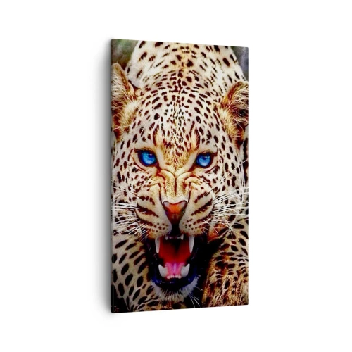 Cuadro sobre lienzo - Impresión de Imagen - La ira no daña la belleza - 45x80 cm