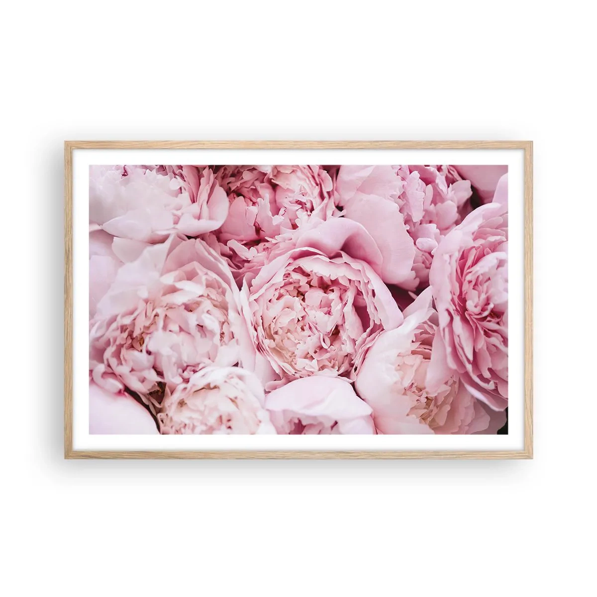 Póster en marco roble claro - Cálido y fragante - 91x61 cm