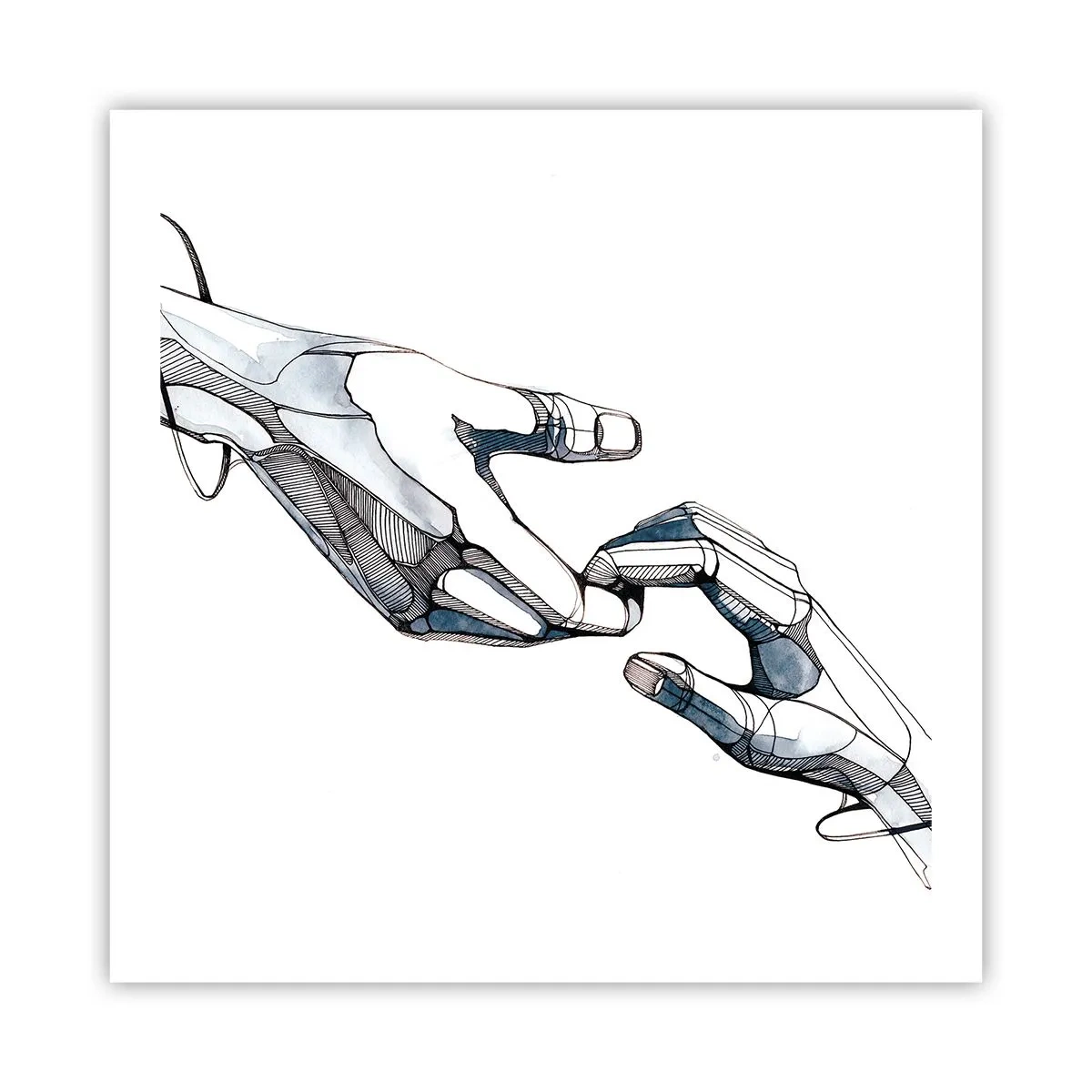 Póster - Un buen gesto - 60x60 cm