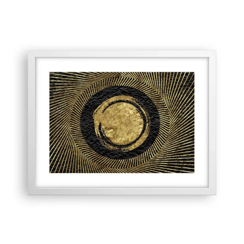 Póster en marco blanco - Composición glamour - 40x30 cm