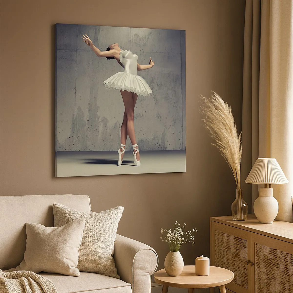 Cuadro sobre lienzo - Impresión de Imagen - Ligero como un pájaro - 30x30 cm