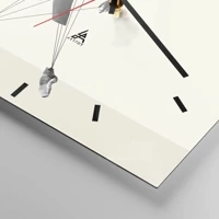 Esfera sin numeración, con rayas