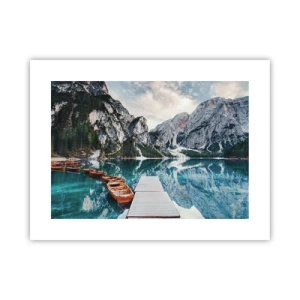 Póster - Te mostraremos la fuente de la belleza - 40x30 cm